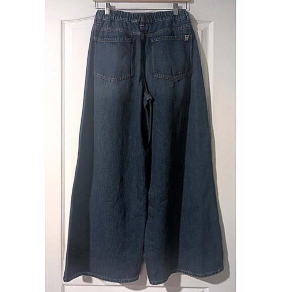 Weekend MaxMara | Abitata Blue Wide Leg Jeans - Picture 6 of 16